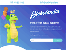 Tablet Screenshot of globolandia.es